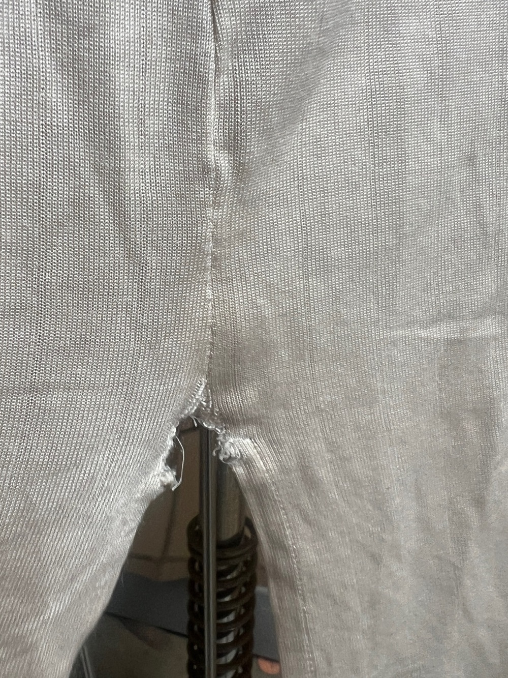 Hanro L cream nightgown - Picture 6 of 6